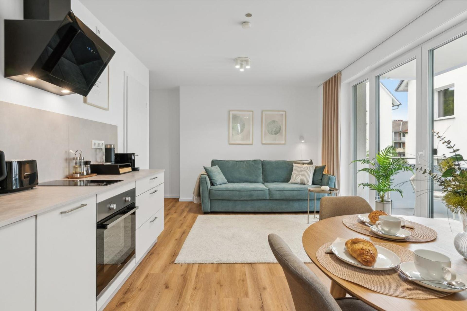 Deluxe Apartment In Bielefeld City Mit Parkplatz Und Balkon エクステリア 写真