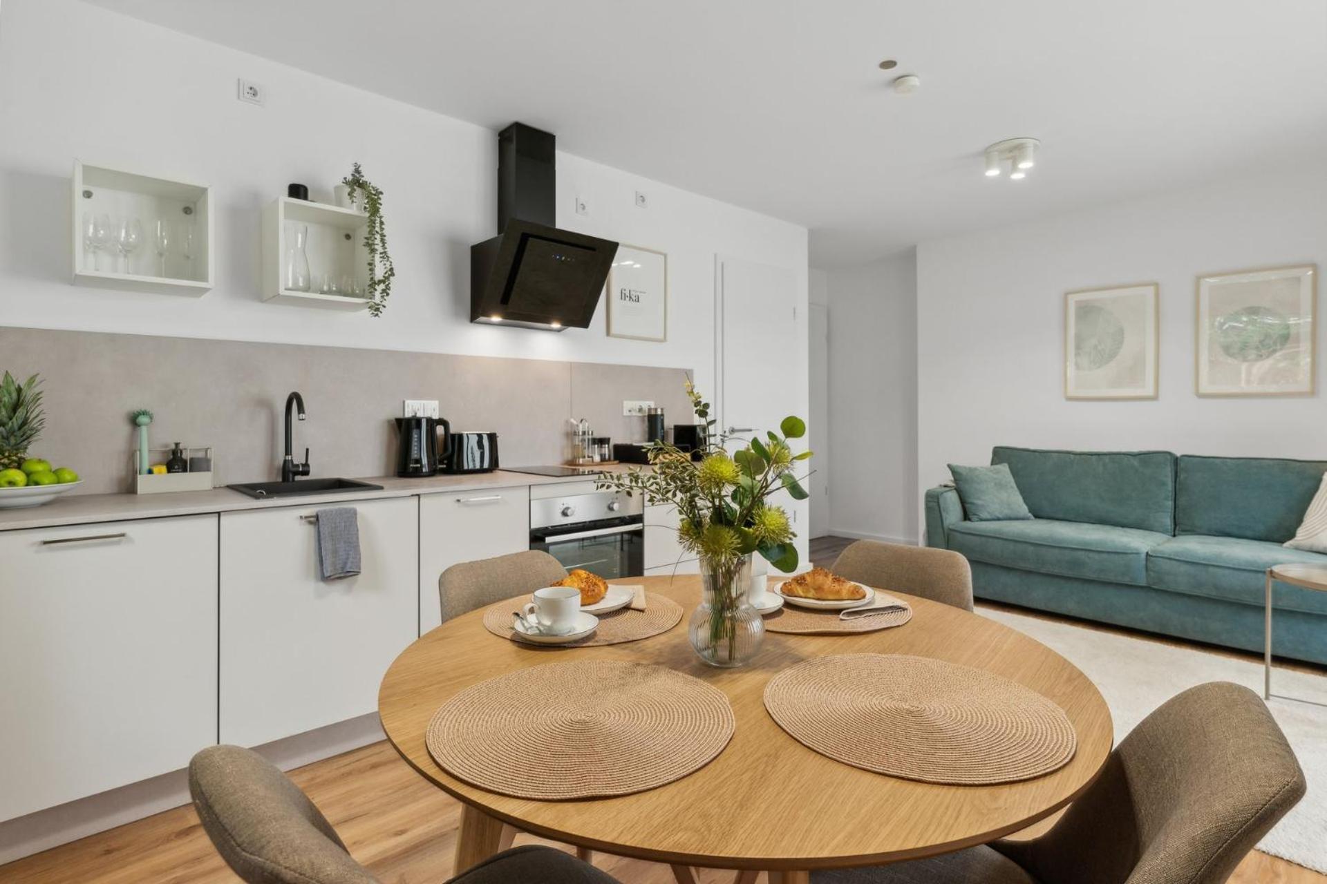 Deluxe Apartment In Bielefeld City Mit Parkplatz Und Balkon エクステリア 写真